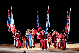 建国中学校高等学校 伝統芸術部<br>「夢舞～朝鮮通信使より～」