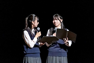 相愛中学校高等学校　放送部（司会）