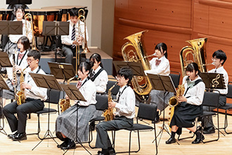 上宮学園中学校・上宮高等学校 吹奏楽部「吹奏楽のための「小狂誌曲」」「銀河鉄道999」