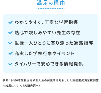 満足の理由